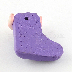 Handmade Polymer Clay Pendants&nbsp;LS-X-FM165Y-2