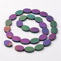 Electroplate Non-magnetic Synthetic Hematite Beads Strands&nbsp;G-F300-10-F02