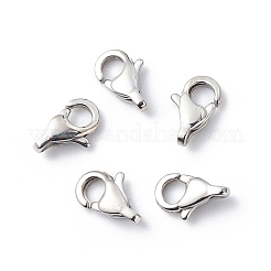Tarnish Resistant 304 Stainless Steel Lobster Claw Clasps&nbsp;X-STAS-Q048-1