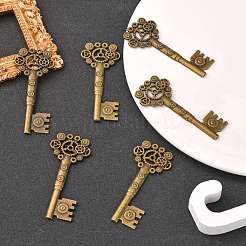 Tibetan Style Alloy Big Pendants&nbsp;TIBE-S302-23AB-LF