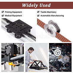 Rubber GT2 Timing Belt&nbsp;AJEW-WH0258-267