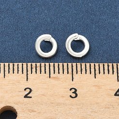 Brass Open Jump Rings&nbsp;KK-H532-43B-S