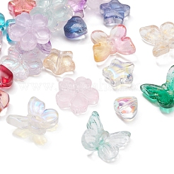 4 Style Electroplate Glass Beads&nbsp;EGLA-YW0001-27