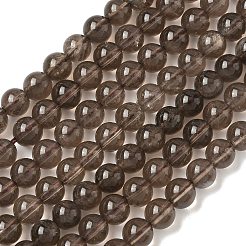 Natural Smoky Quartz Bead Strands&nbsp;X-G-D840-62-6mm