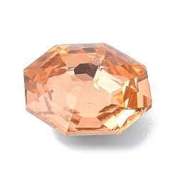 Faceted Glass Rhinestone Cabochons&nbsp;GGLA-C032-05B