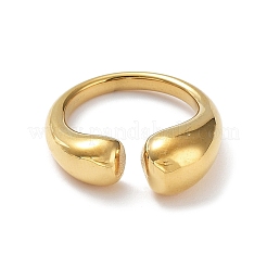 304 Stainless Steel Open Cuff Rings&nbsp;LS-RJEW-Z024-02G-01