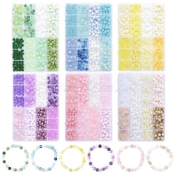480Pcs 8 Styles Mixed Styles Acrylic Beads&nbsp;OACR-YW0002-68A
