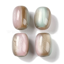 Triple Color Resin European Beads&nbsp;RESI-F055-13