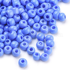 Baking Paint 8/0 Glass Seed Beads&nbsp;SEED-Q025-3mm-L23