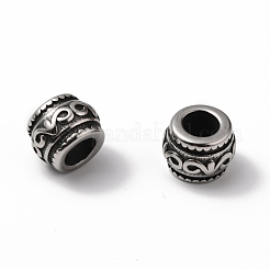 304 Stainless Steel European Beads&nbsp;STAS-L262-32AS