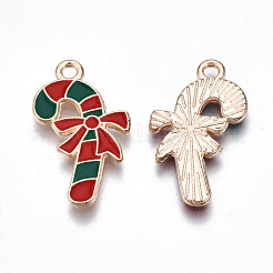 Alloy Enamel Pendants&nbsp;X-ENAM-Q442-030-RS