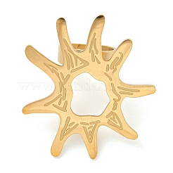 304 Stainless Steel Adjustable Rings for Women&nbsp;RJEW-F158-02G-04