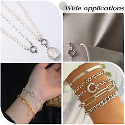 12Pcs Brass Spring Ring Clasps&nbsp;KK-BBC0024-17A