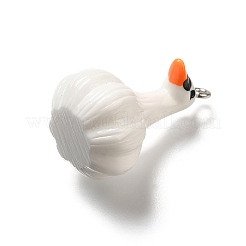 Cute Opaque Resin Pendants&nbsp;RESI-L044-01P