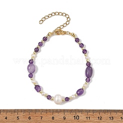 Natural Mixed Gemstone Beaded Bracelets for Women&nbsp;BJEW-JB14350