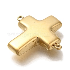 PVD Vacuum Plating 304 Stainless Steel Cross Links Connector Charms&nbsp;STAS-S148-14G
