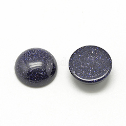Synthetic Blue Goldstone Cabochons&nbsp;X-G-R416-16mm-34