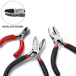 5Pcs 5 Styles Carbon Steel Jewelry Pliers&nbsp;AJEW-YW0001-19