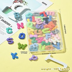 52Pcs 26 Styles Opaque Resin Pendants&nbsp;RESI-CJ0003-87