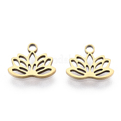 Ion Plating(IP) 304 Stainless Steel Charms&nbsp;STAS-T059-29G
