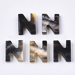 Natural Black Lip Shell Beads&nbsp;LS-SSHEL-S265-001N