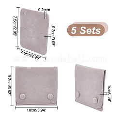 Velvet Jewelry Storage Drawstring Pouches&nbsp;ABAG-WH0032-55B