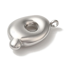 Non-Tarnish 304 Stainless Steel Pendants&nbsp;STAS-M017-08P-18