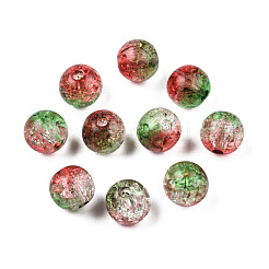 Transparent Crackle Acrylic Beads&nbsp;CACR-N002-13A