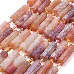 Natural Weathered Agate Beads Strands&nbsp;G-A321-C02-01A