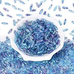 Picasso Transparent Glass Seed Beads&nbsp;SEED-N012-11K