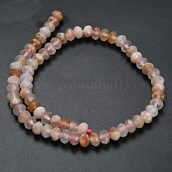 Natural Cherry Blossom Agate Beads Strands&nbsp;G-Z111-A40