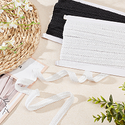 2 Cards 2 Colors Polyester Braided Lace Trim&nbsp;OCOR-FG0001-96