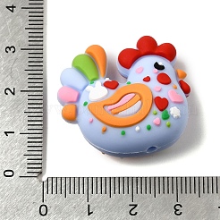 Easter Silicone Focal Beads&nbsp;X-SIL-F020-01