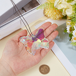 1Pc Glass Hanging Suncatchers&nbsp;HJEW-DJ0001-22B