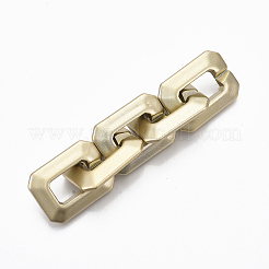 Spray Painted CCB Plastic Linking Rings&nbsp;CCB-R104-09-02