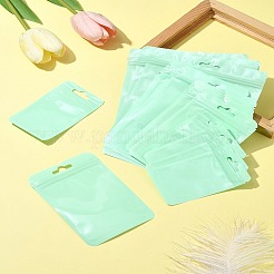 40Pcs 4 Styles Macaron Color Plastic Yin-yang Resealable Bags&nbsp;OPP-FS0001-18B