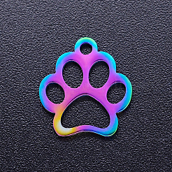 201 Stainless Steel Pet Charms&nbsp;STAS-CA0001-01