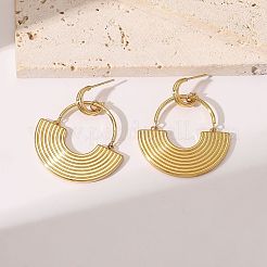 Alloy Dangle Stud Earrings&nbsp;FS-WG17D68-01
