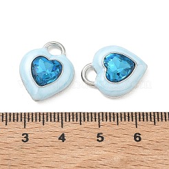 Alloy Rhinestone Pendants&nbsp;FIND-D044-04P