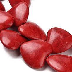 Synthetic Howlite Beads Strands&nbsp;TURQ-F018-08