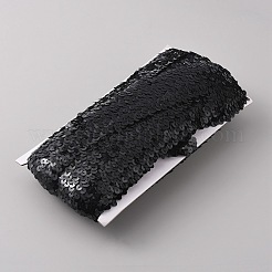 Plastic Paillette Elastic Beads&nbsp;OCOR-WH0079-54B