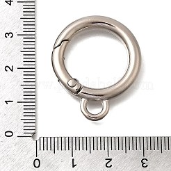 Zinc Alloy Spring Gate Rings&nbsp;FIND-H050-05P
