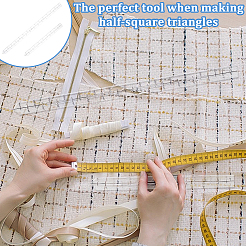 2Pcs 2 Styles Acrylic Measuring Tool&nbsp;TOOL-GA0002-05