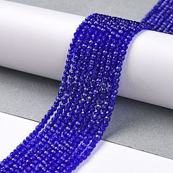 Transparent Glass Beads Strands&nbsp;X-GLAA-H021-04-09