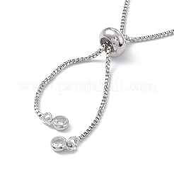 Brass Box Chains Slider Bracelet Makings&nbsp;KK-E068-VD012-1