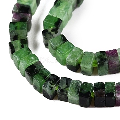 Natural Ruby in Zoisite Beads Strands&nbsp;G-N342-71