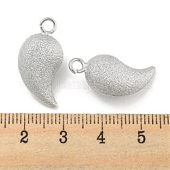 Brass Textured Pendants&nbsp;KK-P258-06P