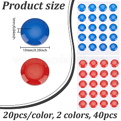 40Pcs 2 Colors PVC Public Signs&nbsp;FIND-GA0007-37