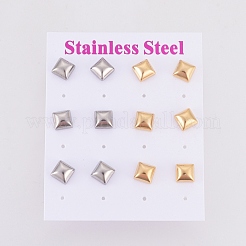 304 Stainless Steel Stud Earrings&nbsp;EJEW-I235-13
