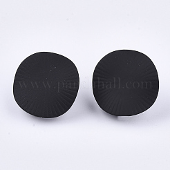 Spray Painted Iron Stud Earring Findings&nbsp;IFIN-S703-13A